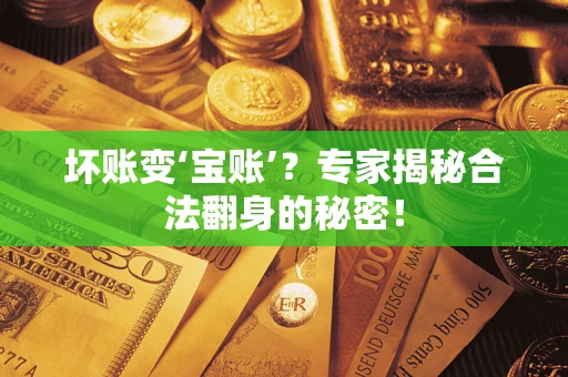 北京坏账变‘宝账’？专家揭秘合法翻身的秘密！