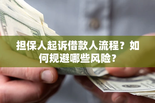 北京担保人起诉借款人流程？如何规避哪些风险？