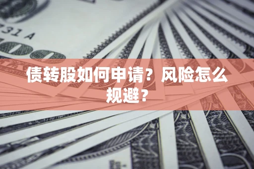 北京债转股如何申请？风险怎么规避？